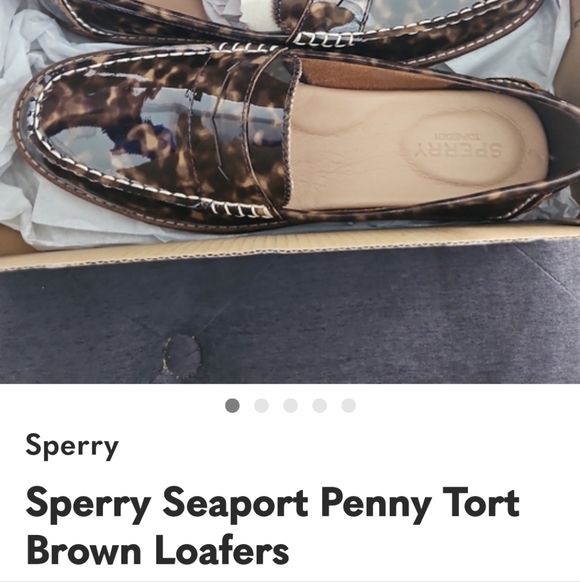 Sperry Shoes - Attn: I DO NOT HAVE THESE TO Sell. ISO these Sperry Tortoiseshell Loafers!!!🤞
